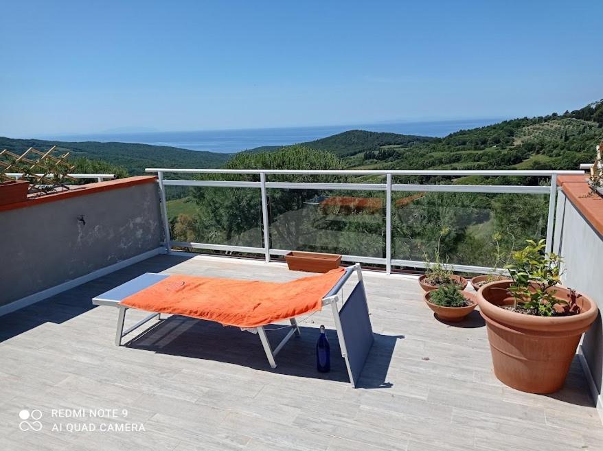 Vista Sulle Isole Dell'Arcipelago Toscano Nibbiaia Buitenkant foto