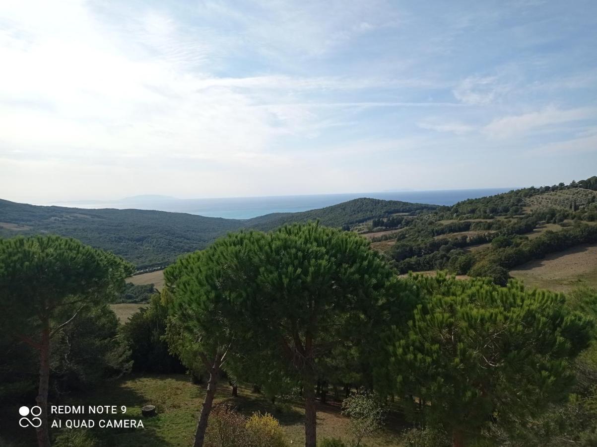 Vista Sulle Isole Dell'Arcipelago Toscano Nibbiaia Buitenkant foto